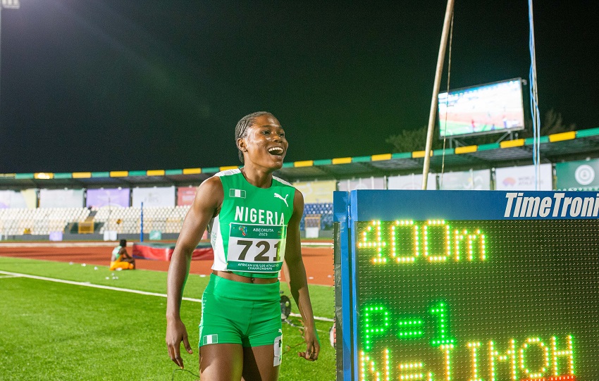 Toheebat Jimoh, CAA U20 Bronze Medalist