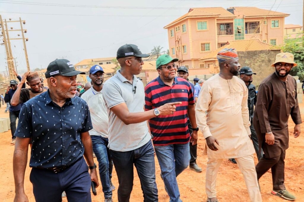 Tokunbo Wahab with team