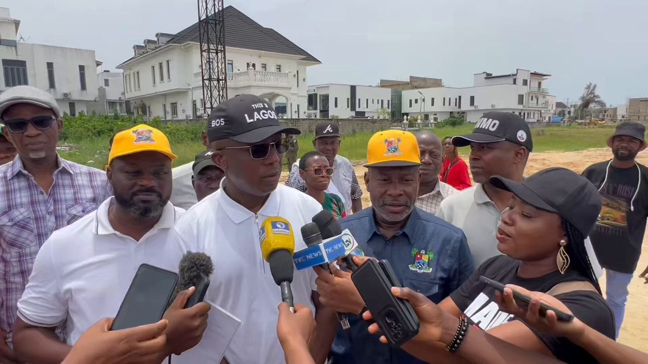 Commissioner for environment and his team