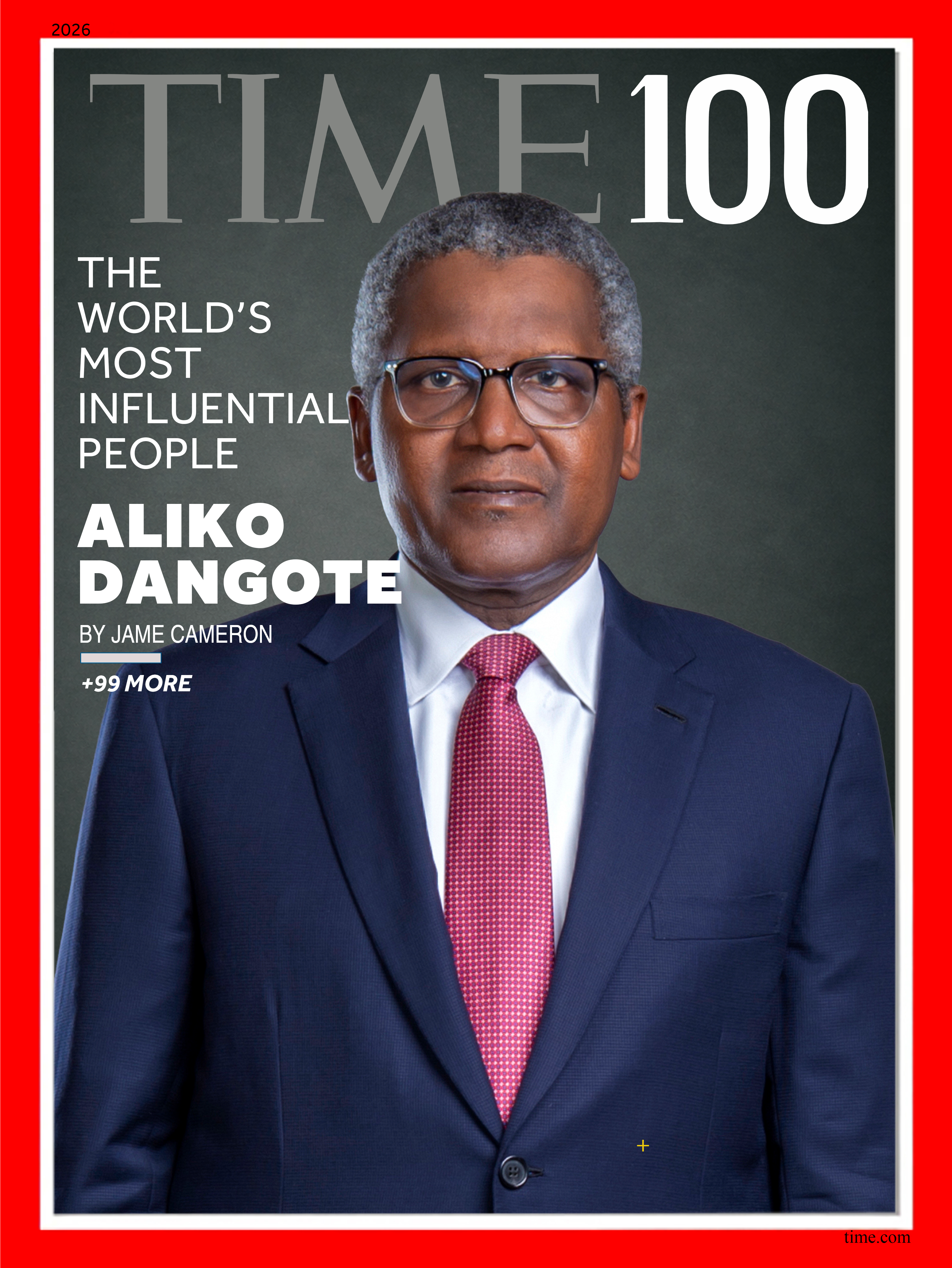 DANGOTE ON TIMES MAGAZINE