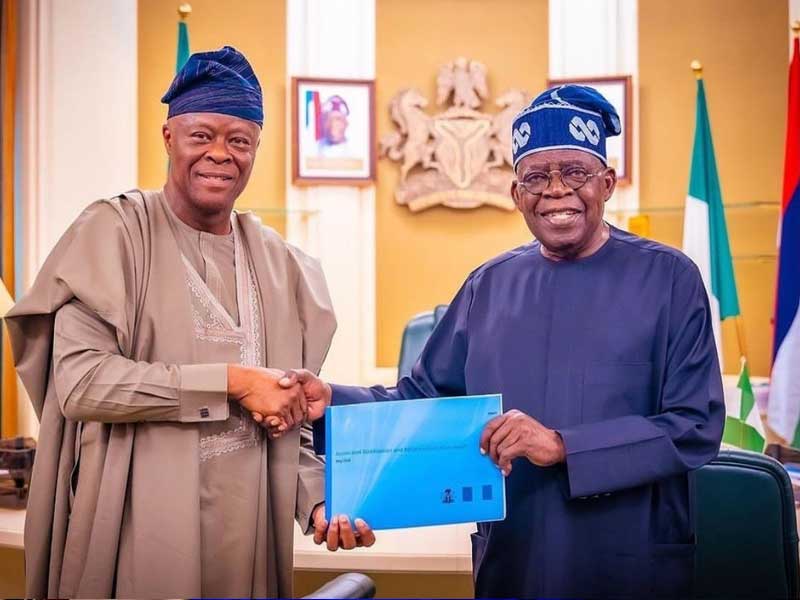 Edun with Tinubu