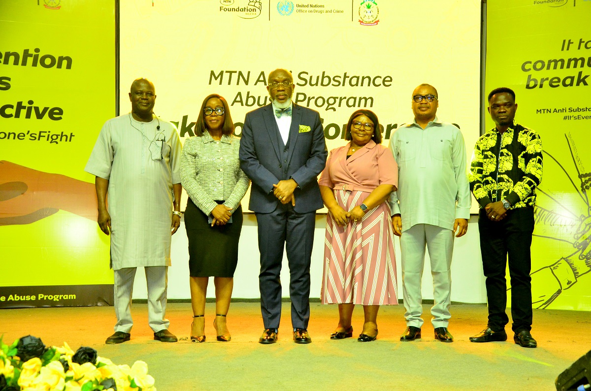 MTN foundation battles drug abuse