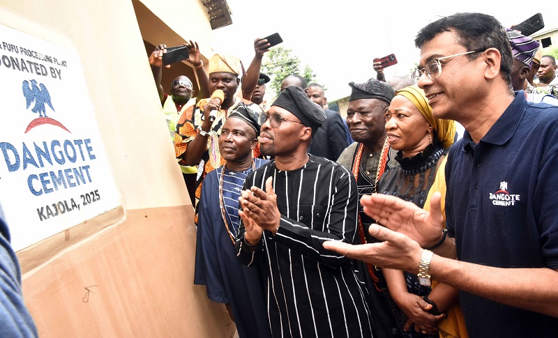 Dangote commissions Cassava plant in Ibese