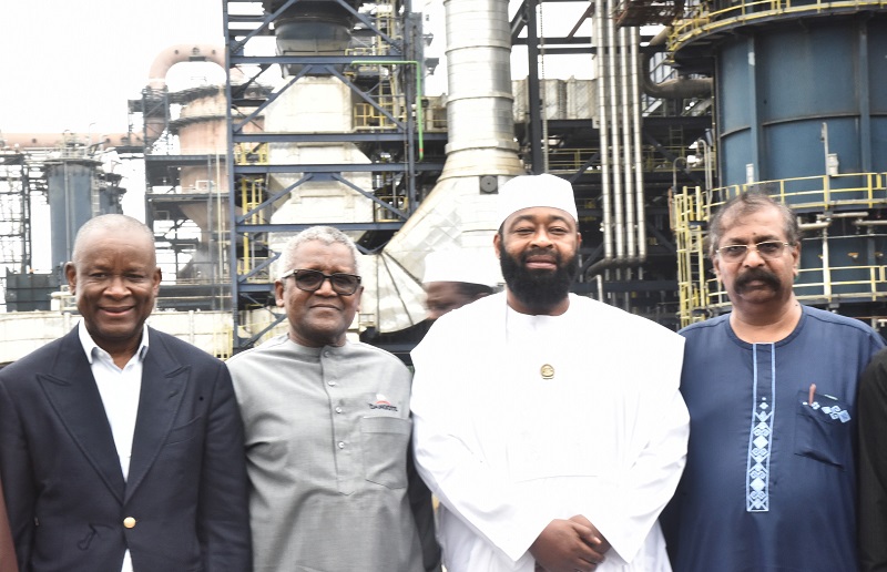 FG launds Dangote refinery and chemical plant