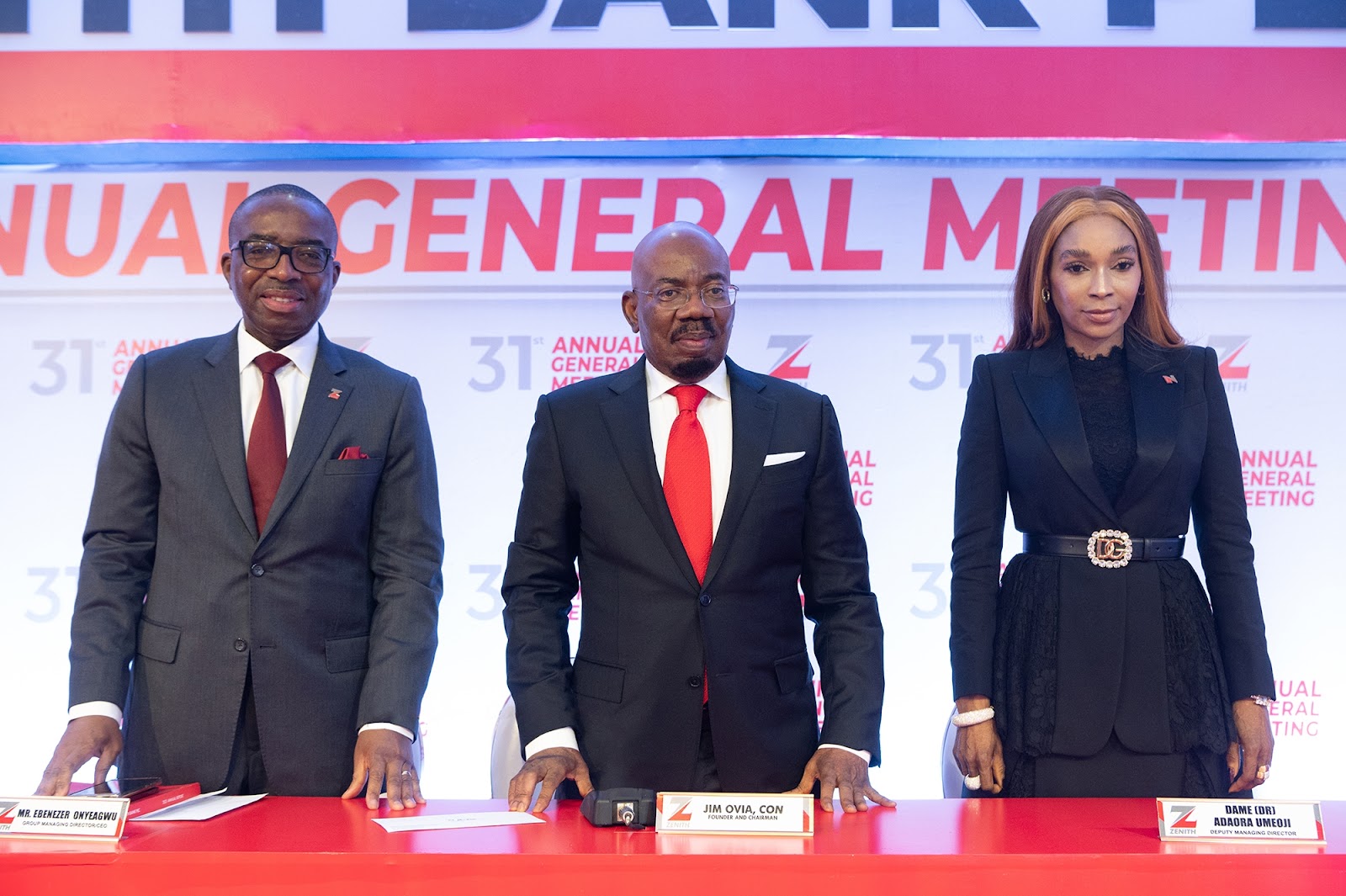 Zenith Bank bosses