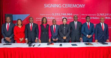 Zenith Bank Capital Raising Signing Ceremony