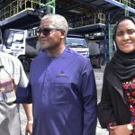 Dangote with executives