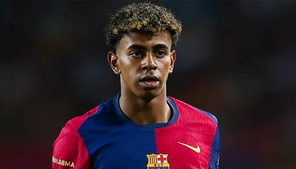 Barcelona star, Lamine Yamal
