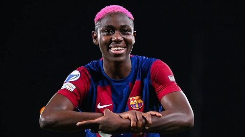 Asisat Oshoala signs deal with Amstel Malta