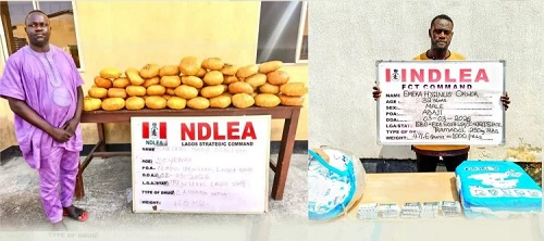 NDLEA arrests Lagos politician for drug trafficking