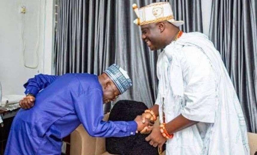 President Tinubu and Ooni of Ife