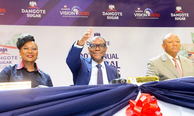Dangote Sugars right issue by shareholders