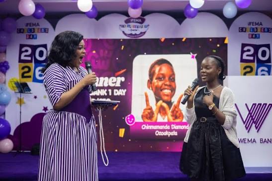 Wema bank MD CEO for one day