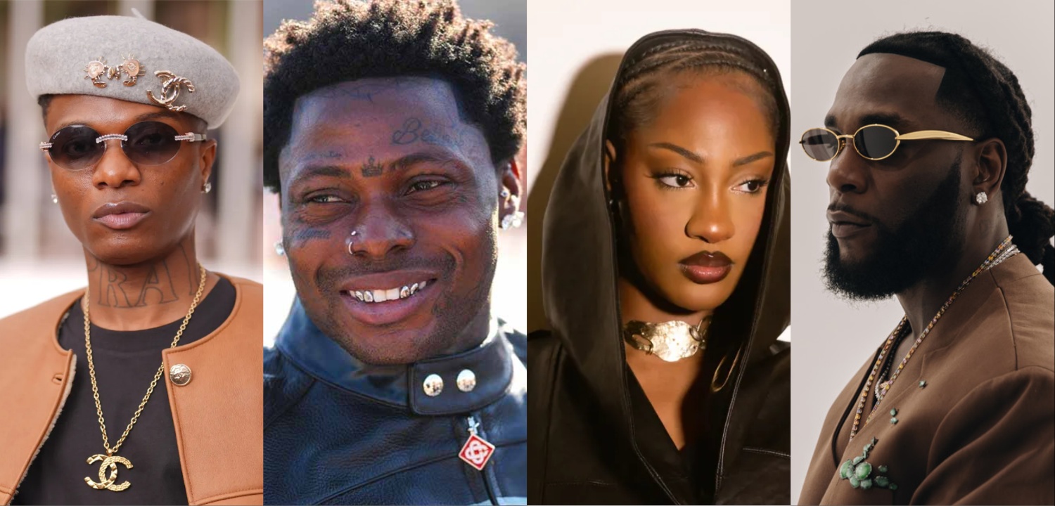 Wizkid, Asake, Tems, Burna Boy for BET
