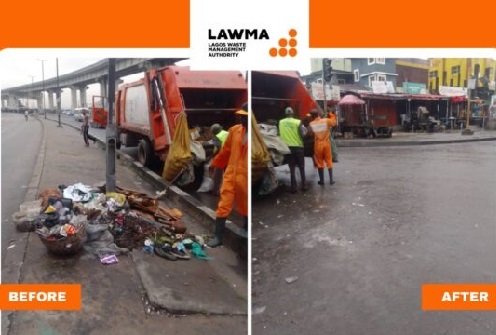 LAWMA sustained sanitation operation